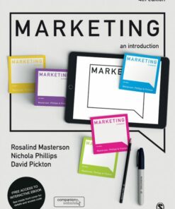 test bank for marketing an introduction fourth edition by rosalind masterson nichola phillips and david pickton