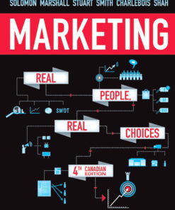 test bank for marketing real people real choices fourth canadian edition plus new mylab marketing with pearson etext — access card package 4e michael r. solomon