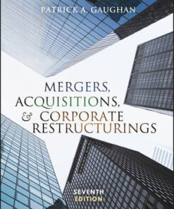 test bank for mergers acquisitions and corporate restructurings 7th edition patrick a. gaughan