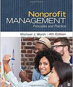 test bank for nonprofit management principles and practice fourth edition by michael j. worth