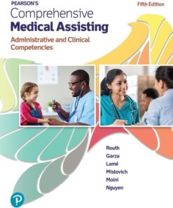 test bank for pearsons comprehensive medical assisting 5th edition kristiana sue m. routh