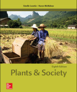 test bank for plants and society 8th edition by estelle levetin