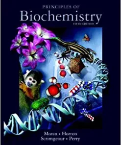 test bank for principles of biochemistry 5e laurence a. moran