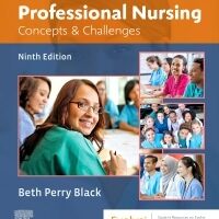 test bank for professional nursing 9th edition by beth black