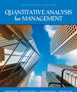 test bank for quantitative analysis for management 14th edition