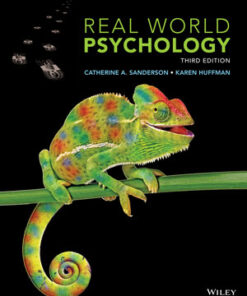 test bank for real world psychology 3rd edition catherine a. sanderson