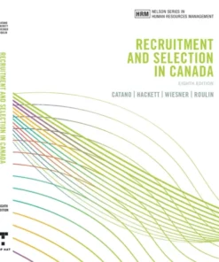 test bank for recruitment and selection in canada 8th edition by victor m. catano