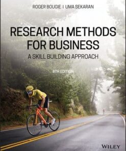 test bank for research methods for business a skill building approach 8th edition roger bougie uma sekaran