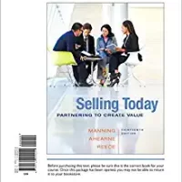 test bank for selling today partnering to create value 13th edition gerald l manning