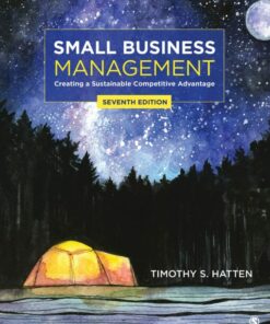 test bank for small business management creating a sustainable competitive advantage seventh edition by timothy s. hatten