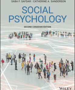 test bank for social psychology 2nd canadian edition saba safdar catherine a. sanderson