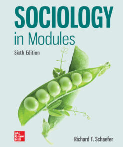 test bank for sociology in modules 6th edition by richard t. schaefer