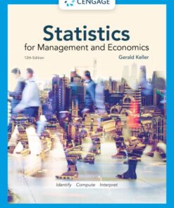 test bank for statistics for management and economics 12th edition gerald keller