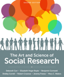 test bank for the art and science of social research second edition by deborah carr