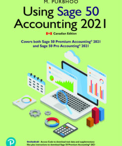 test bank for using sage 50 accounting 2021 1st edition