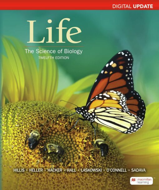 Test Bank For Life The Science of Biology Digital Update Twelfth Edition