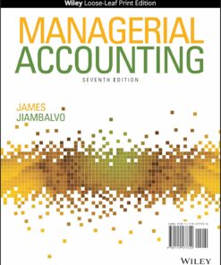 Test Bank For Managerial Accounting 7th edition