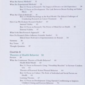 Manual solution For Health Psychology 2nd by Catherine A. Sanderson