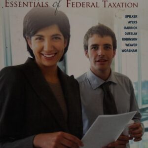 Test Bank For McGraw-Hill's Essentials of Federal Taxation, 2016 Edition 7th by Brian Spilker, Benjamin Ayers, John Robinson, Edmund Outslay, Ronald Worsham, John Barrick, Connie Weaver