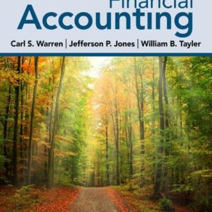 Manual solution For Financial Accounting 17 by Carl S. Warren, Jefferson P. Jones, William Tayler