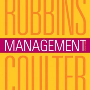Manual solution For Management 12 by Stephen P. Robbins, Mary Coulter