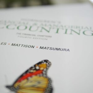 Manual solution For Horngren's Financial & Managerial Accounting: The Financial Chapters (4th Edition) 4 by Tracie L. Miller-Nobles, Brenda L. Mattison, Ella Mae Matsumura