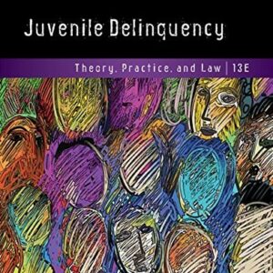Manual solution For Juvenile Delinquency: Theory, Practice, and Law 13 by Larry Siegel, Brandon C. Welsh