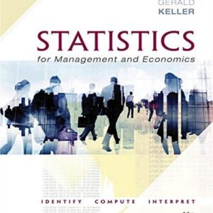 Test Bank For Statistics for Management and Economics (with XLSTAT Bind-in) 11th by Gerald Keller