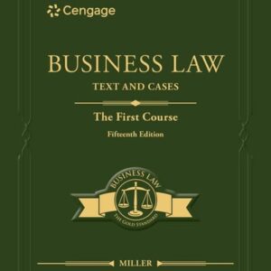 Test Bank For Business Law: Text & Cases - The First Course, 15th Edition 15th by Roger LeRoy Miller