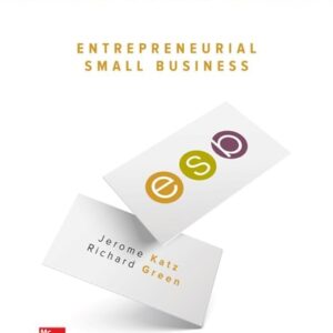 Manual solution For Entrepreneurial Small Business 5 by Jerome Katz, Richard Green
