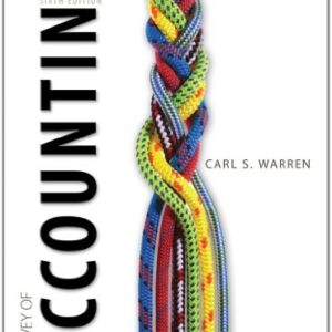 Test Bank For Survey of Accounting 6th by Carl S. Warren