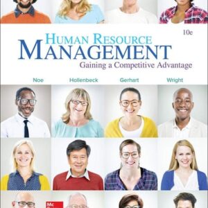 Manual solution For Human Resource Management 10 by Raymond Noe, John Hollenbeck, Barry Gerhart, Patrick Wright
