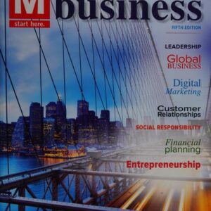Manual solution For M: Business 5 by O. C. Ferrell, Geoffrey Hirt, Linda Ferrell
