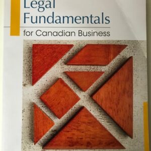 Test Bank For Legal Fundamentals for Canadian Business th by Richard A. Yates