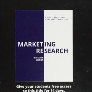 Test Bank For Marketing Research 12th by David A. Aaker, V. Kumar, Robert P. Leone, George S. Day