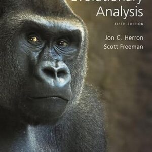 Manual solution For Evolutionary Analysis 5 by Jon Herron, Scott Freeman