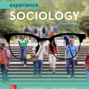 Manual solution For Experience Sociology 4/e 4 by David Croteau, William Hoynes