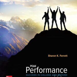 Manual solution For Peak Performance: Success in College and Beyond 10 by Sharon Ferrett