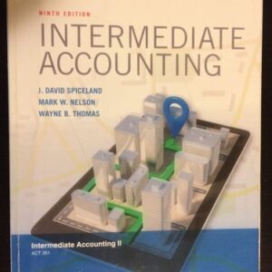 Test Bank For Intermediate Accounting 9th by David Spiceland, Mark Nelson, Wayne Thomas