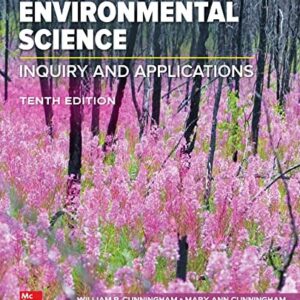 Manual solution For Principles of Environmental Science 10 by William Cunningham, Mary Cunningham, Catherine O'Reilly