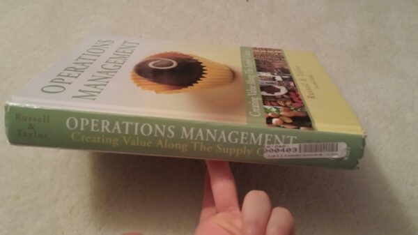 Test Bank For Operations Management: Creating Value Along the Supply Chain, 7th Edition 7thth by Roberta S. Russell, Bernard W. Taylor III