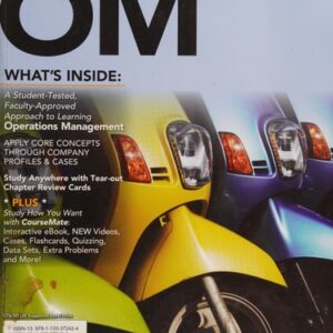 Manual solution For OM 4 (New, Engaging Titles from 4LTR Press) 4 by David A. Collier, James R. Evans