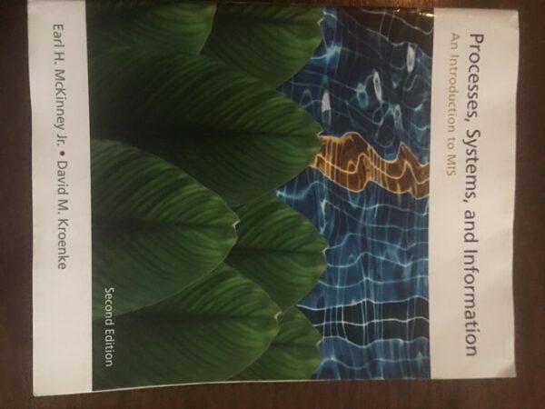 Manual solution For Processes, Systems, and Information: An Introduction to MIS 2 by Earl McKinney, David Kroenke