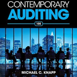 Manual solution For Contemporary Auditing 10 by Michael C. Knapp