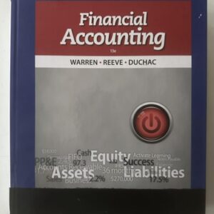 Manual solution For Financial Accounting by unknown author