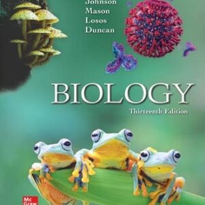 Manual solution For Biology 13 by Peter Raven, George Johnson, Kenneth Mason, Jonathan Losos, Tod Duncan