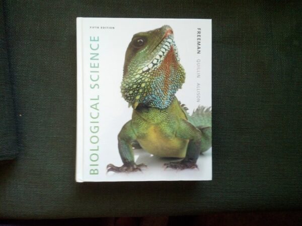 Manual solution For Biological Science (5th Edition) 5 by Scott Freeman, Kim Quillin, Lizabeth Allison
