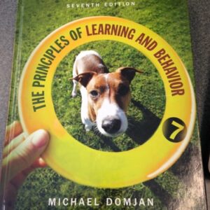 Test Bank For The Principles of Learning and Behavior 7th by Michael P. Domjan
