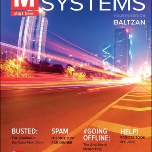 Test Bank For M: Information Systems 4th by Paige Baltzan