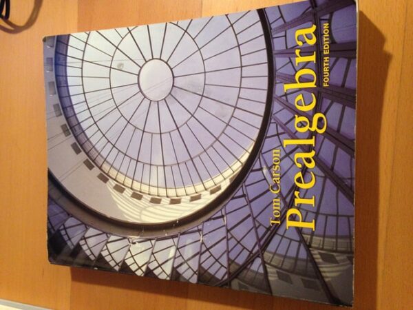 Test Bank For Prealgebra 4th by Tom Carson